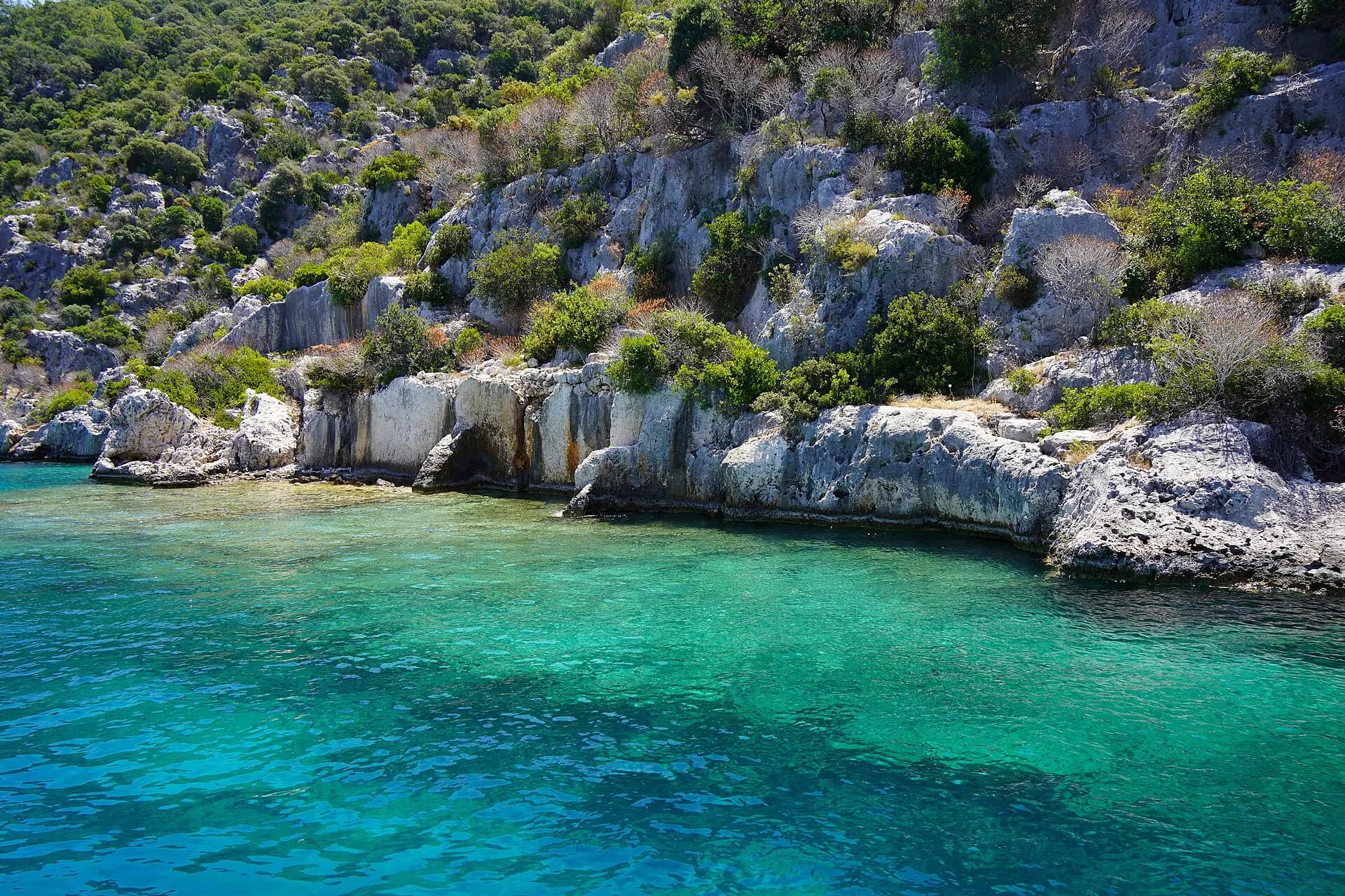 Sunken City Ruins in Kekova