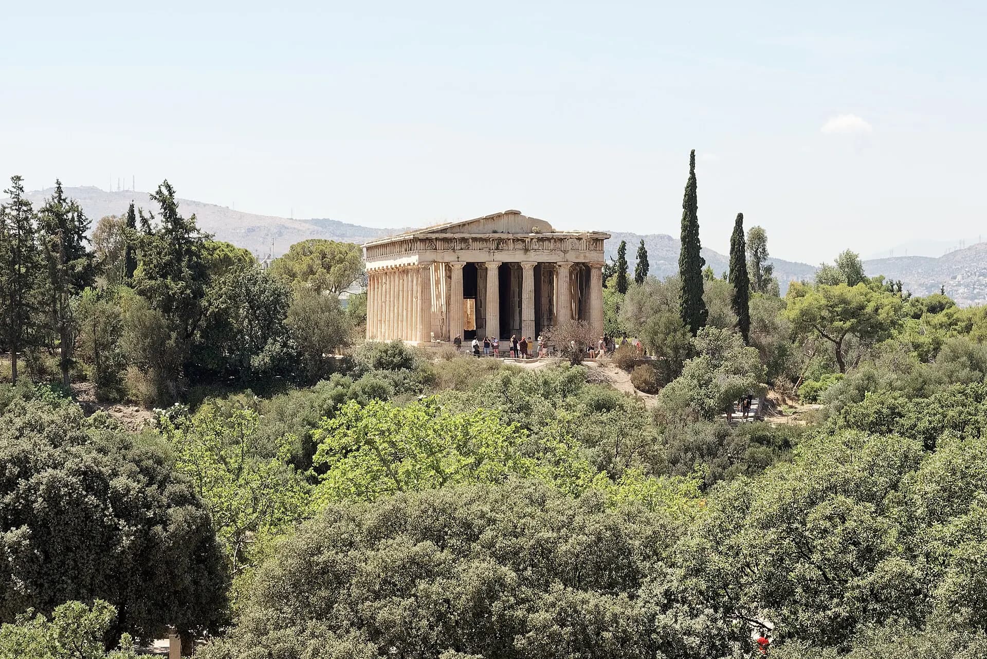 View of the Temple of Hephaestus from the Agora, Athens, 20240531 1444 9772