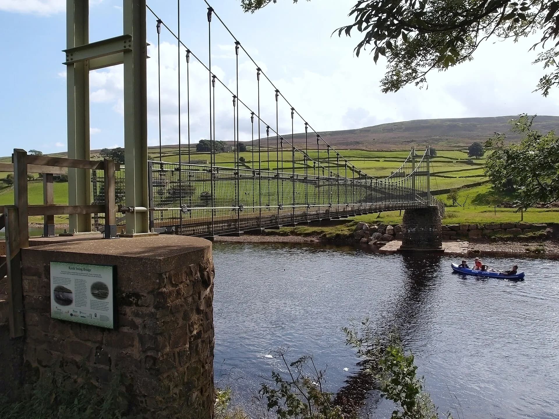 Reeth Swing Bridge