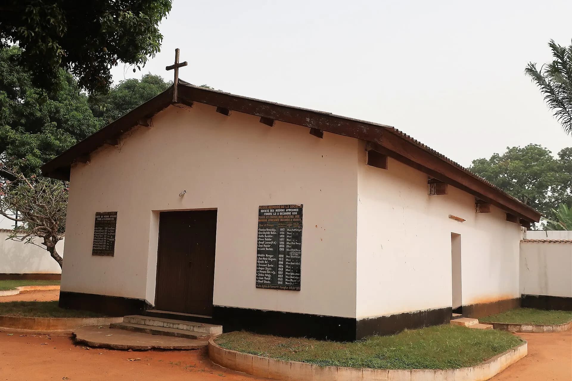Chapel in Ouidah historical museum Benin Jan 2018 in January 2018