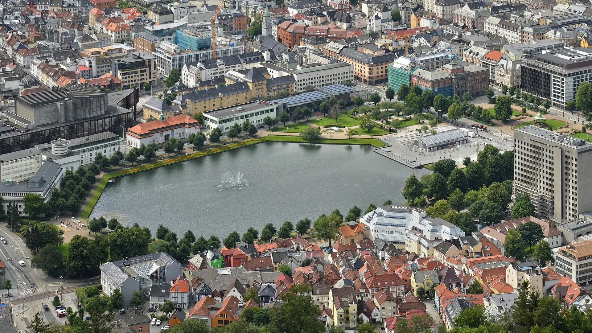 Lille Lungegårdsvann - Bergen, Norway 2021-07-31