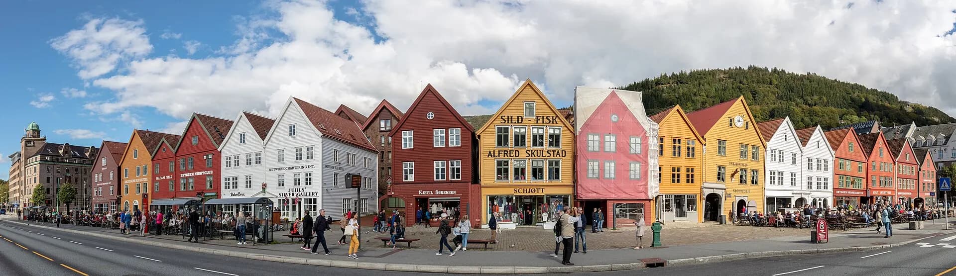 Bryggen, Bergen, Noruega, 2019-09-08, DD 118-121 PAN