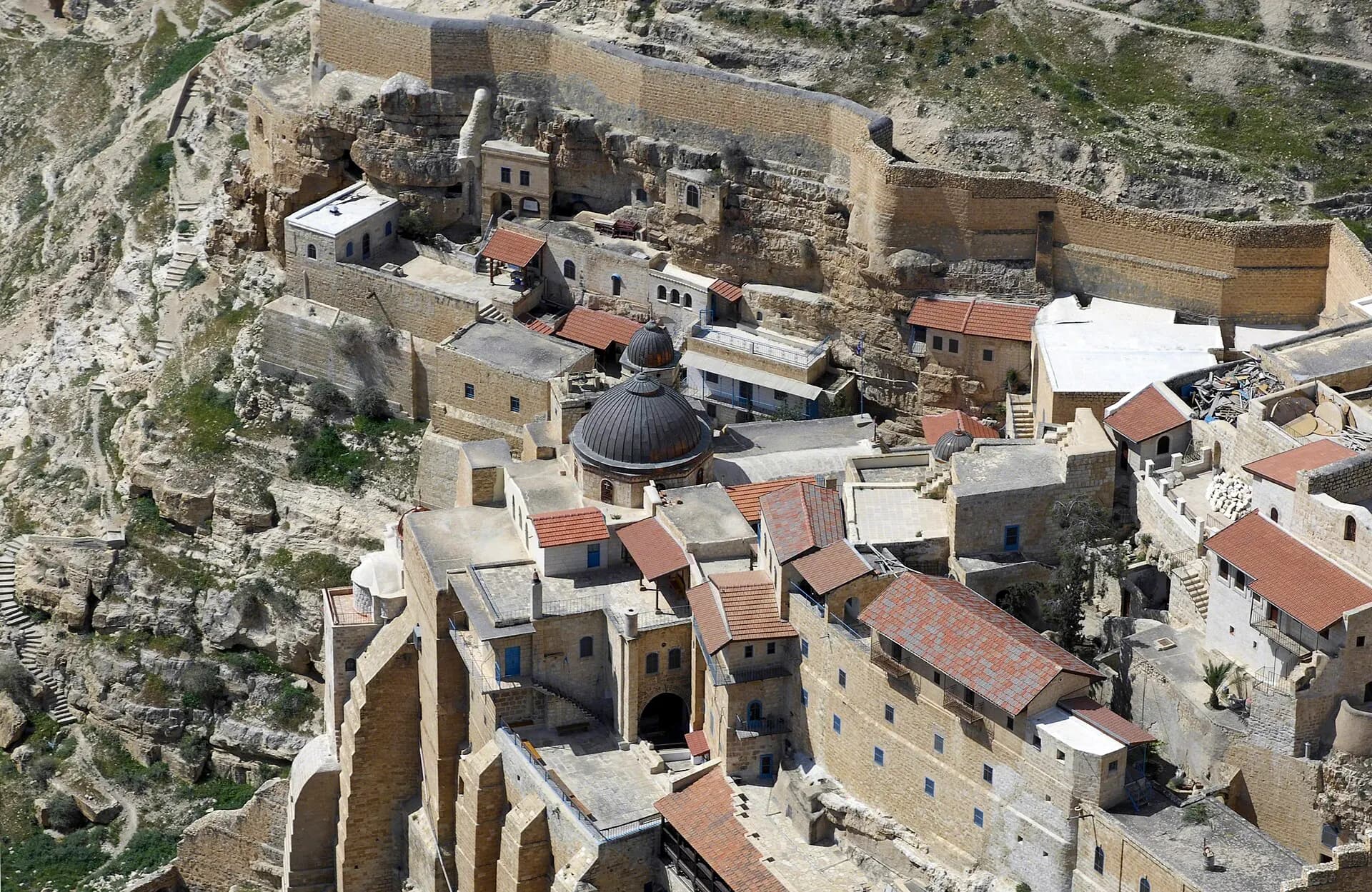 Aerial view of Mar Saba 03