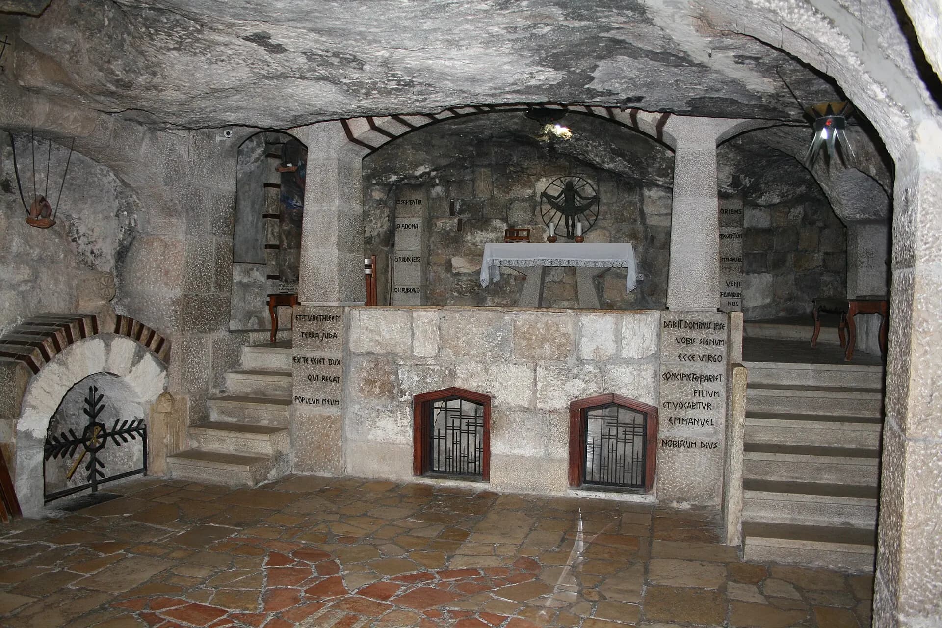 Catholic Grottos under the Church of the Nativity, Bethlehem, Palestine5