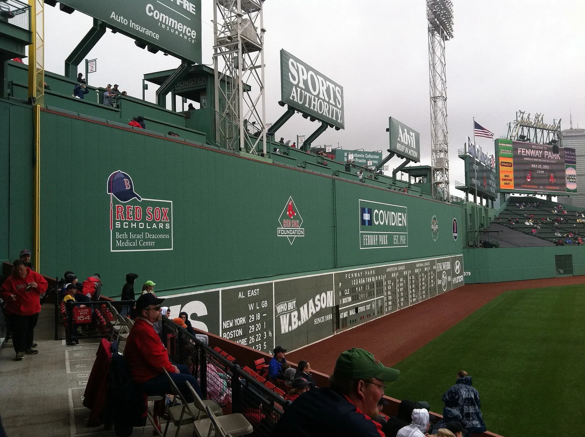 Green Monster at Fenway Park, 2013