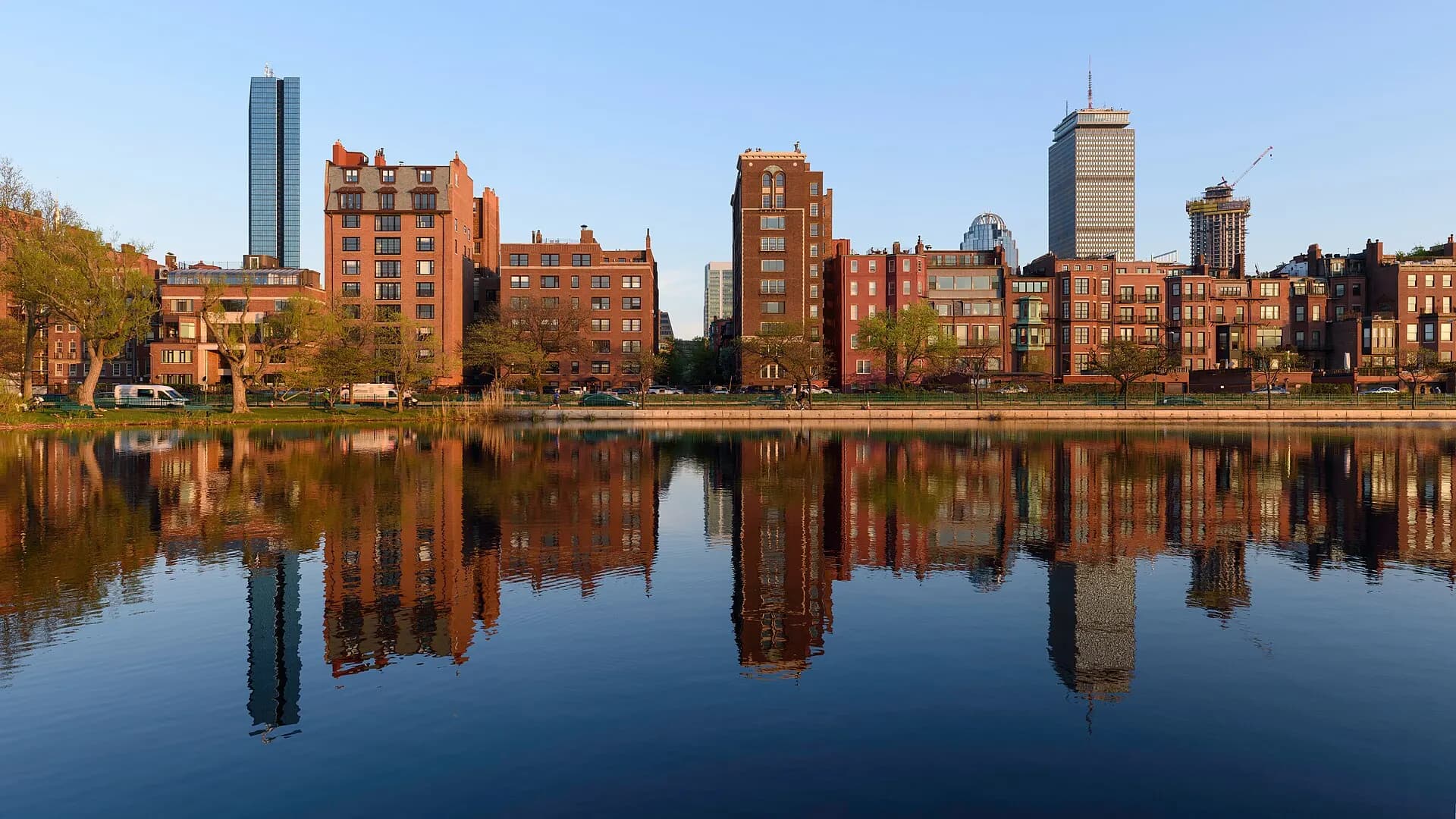 Charles River Esplanade Boston May 2018 panorama