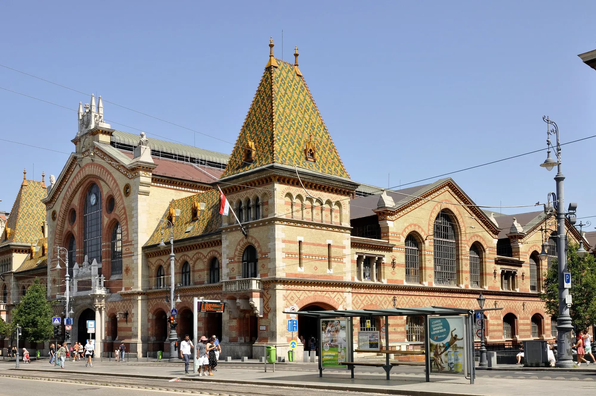 Budapest - Great Market Hall (Nagyvásárcsarnok)