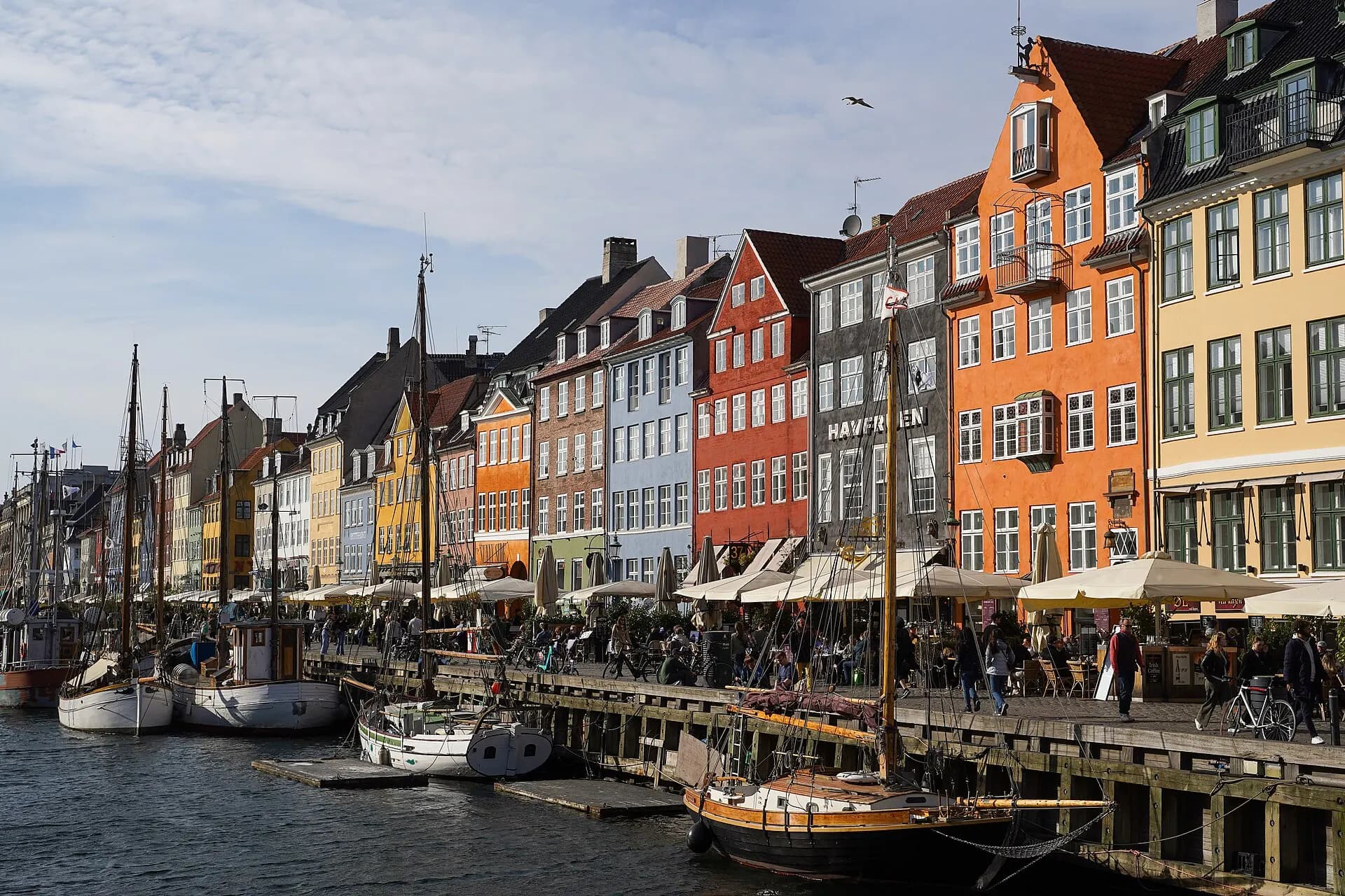 Nyhavn houses and boats