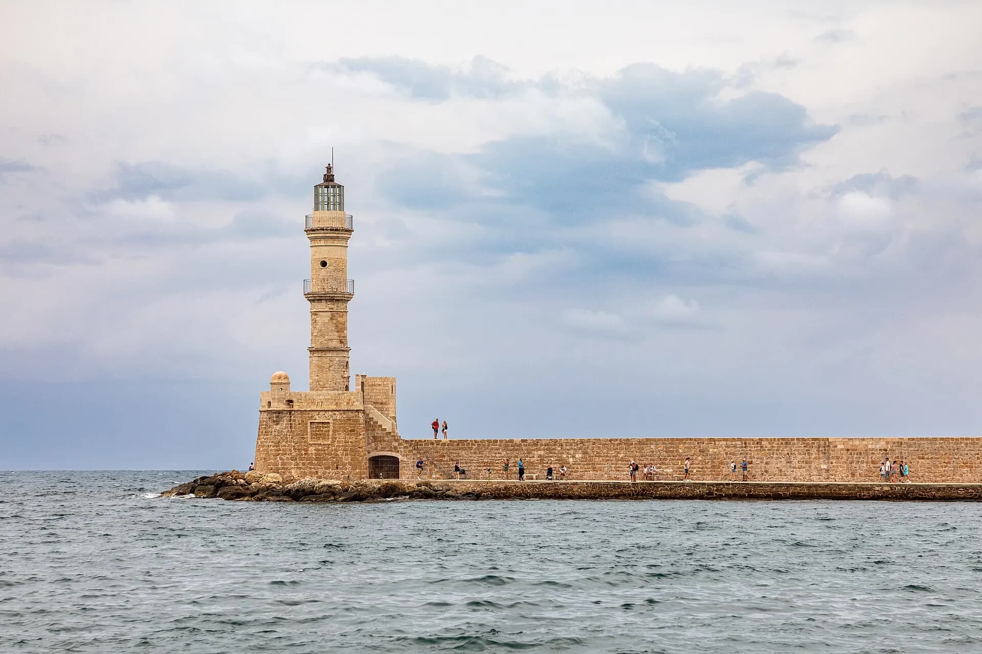 Kreta (GR), Chania, Alter Hafen, Leuchtturm -- 2023 -- 8527