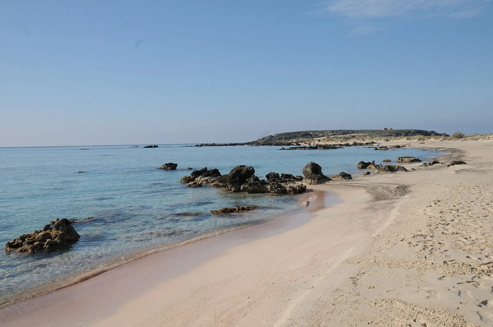 ELA - Pink sand beach at Elafonisi, Crete, Greece, 2015