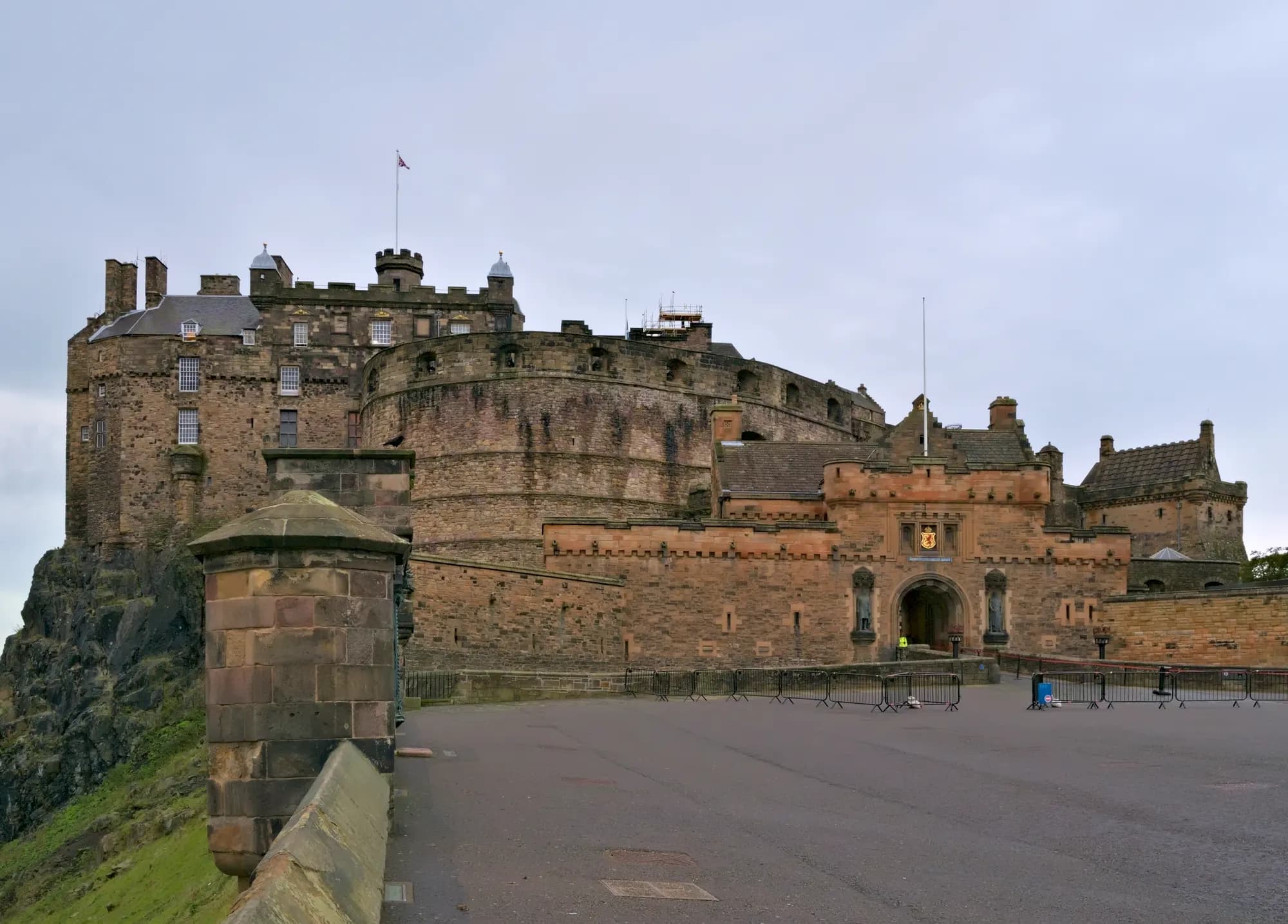 Edinburgh Castle from Esplanade 20211019