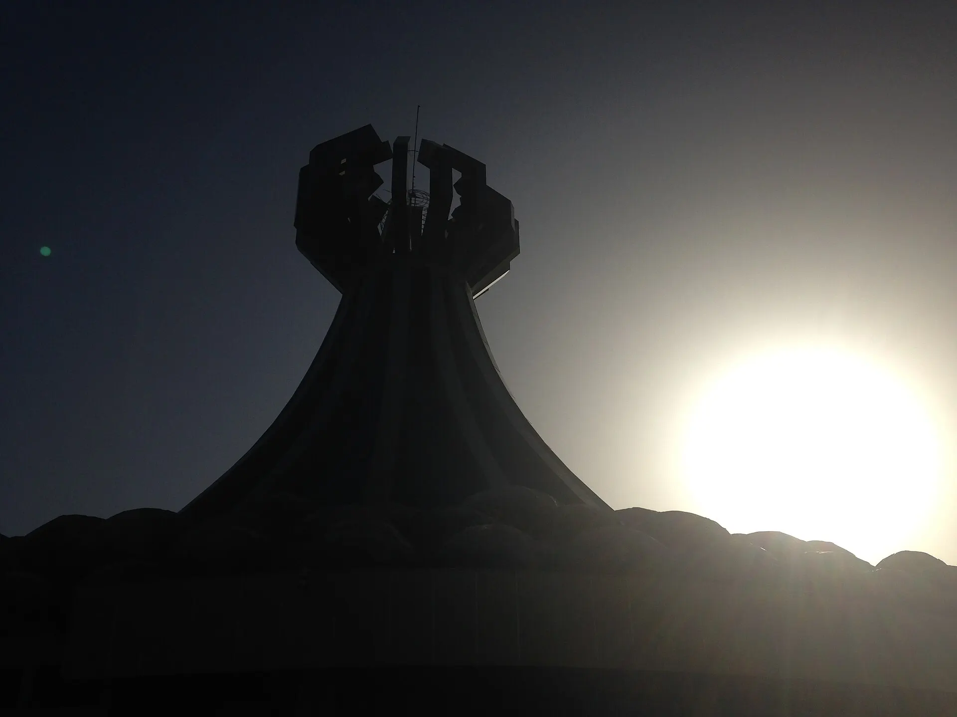 Halabja monument of chemical attack
