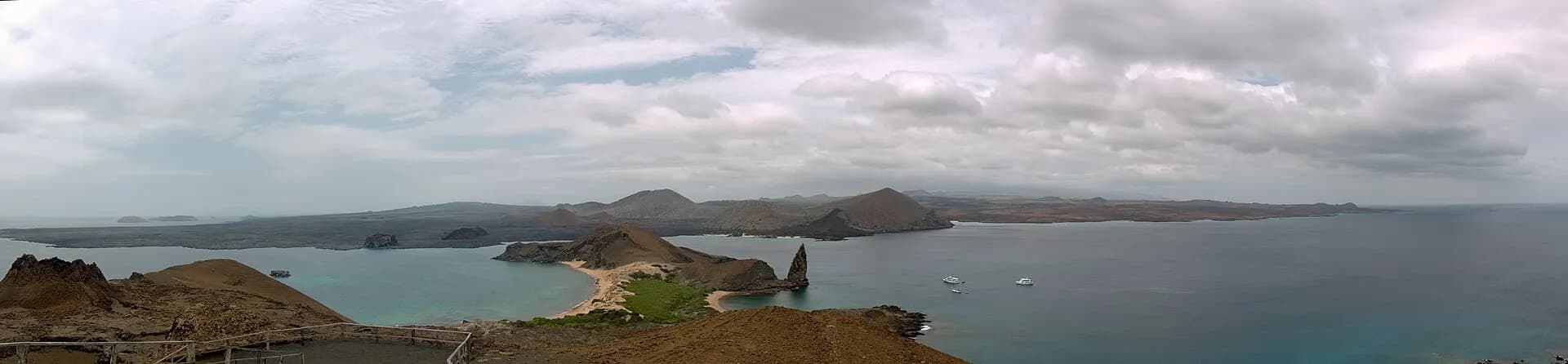 Bartolomé Island- panorama