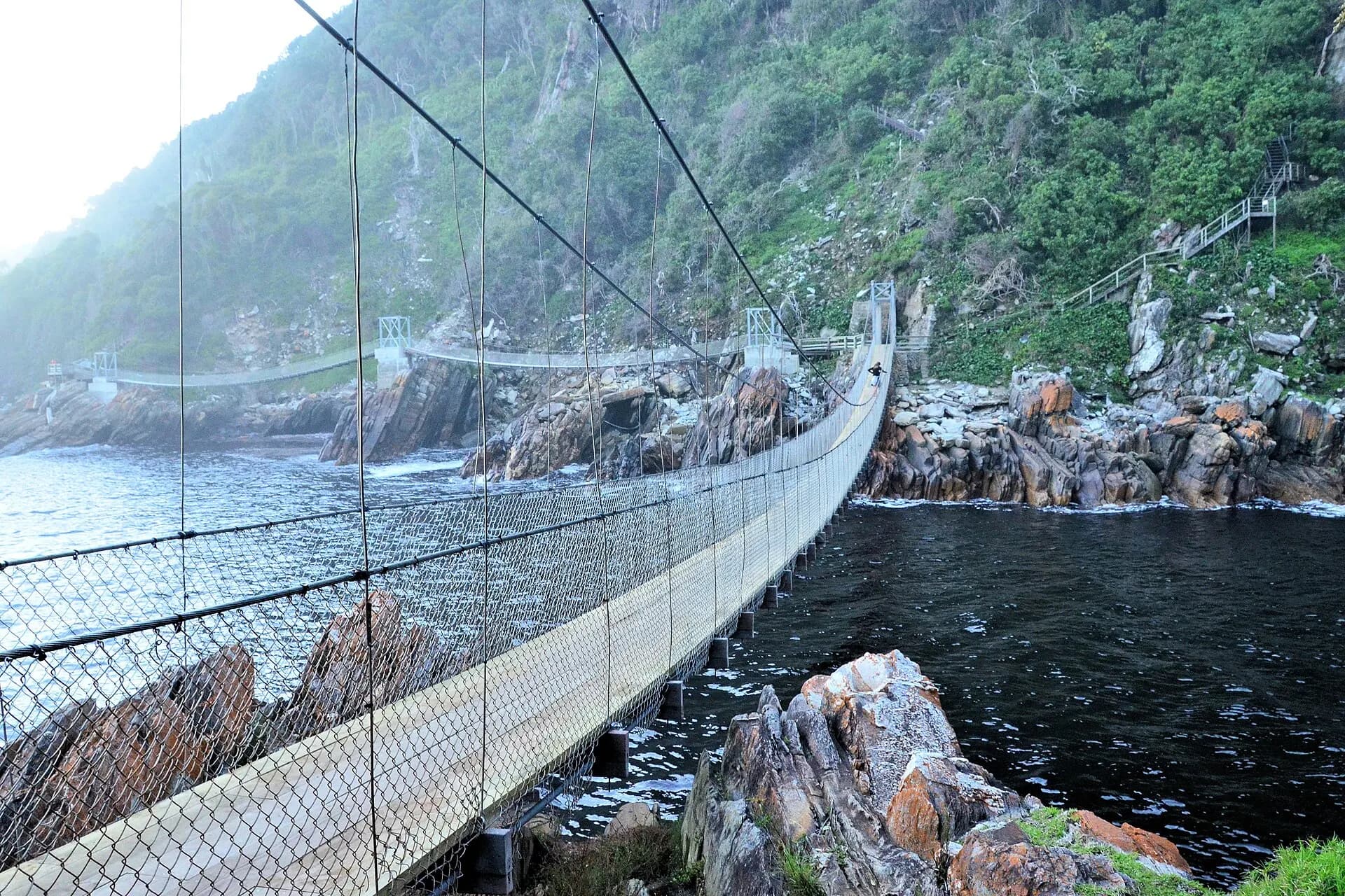 Storms River Mouth (Tsitsikamma) Suspension Bridges 02