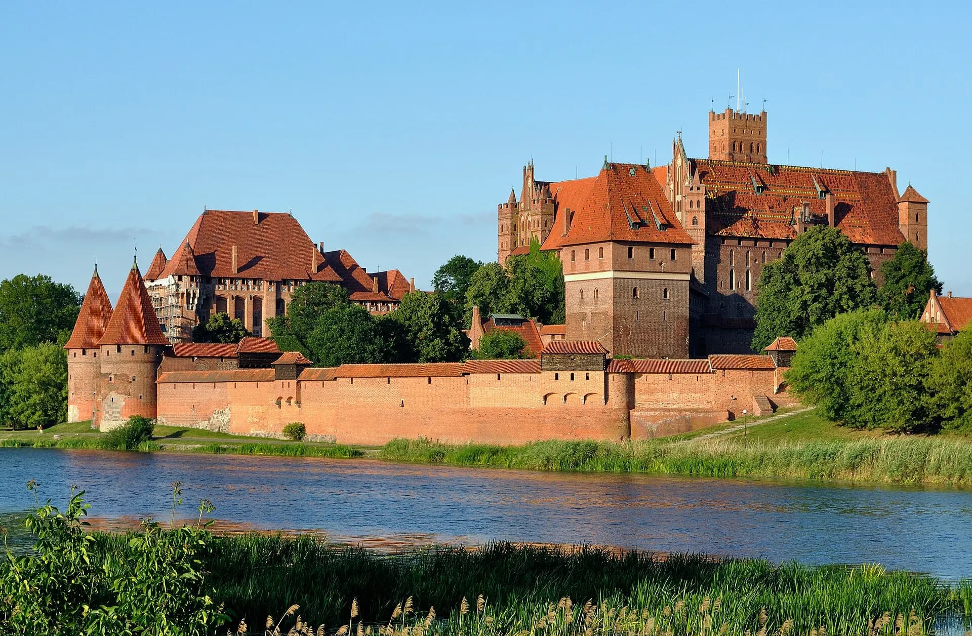 Panorama of Malbork Castle, part 4