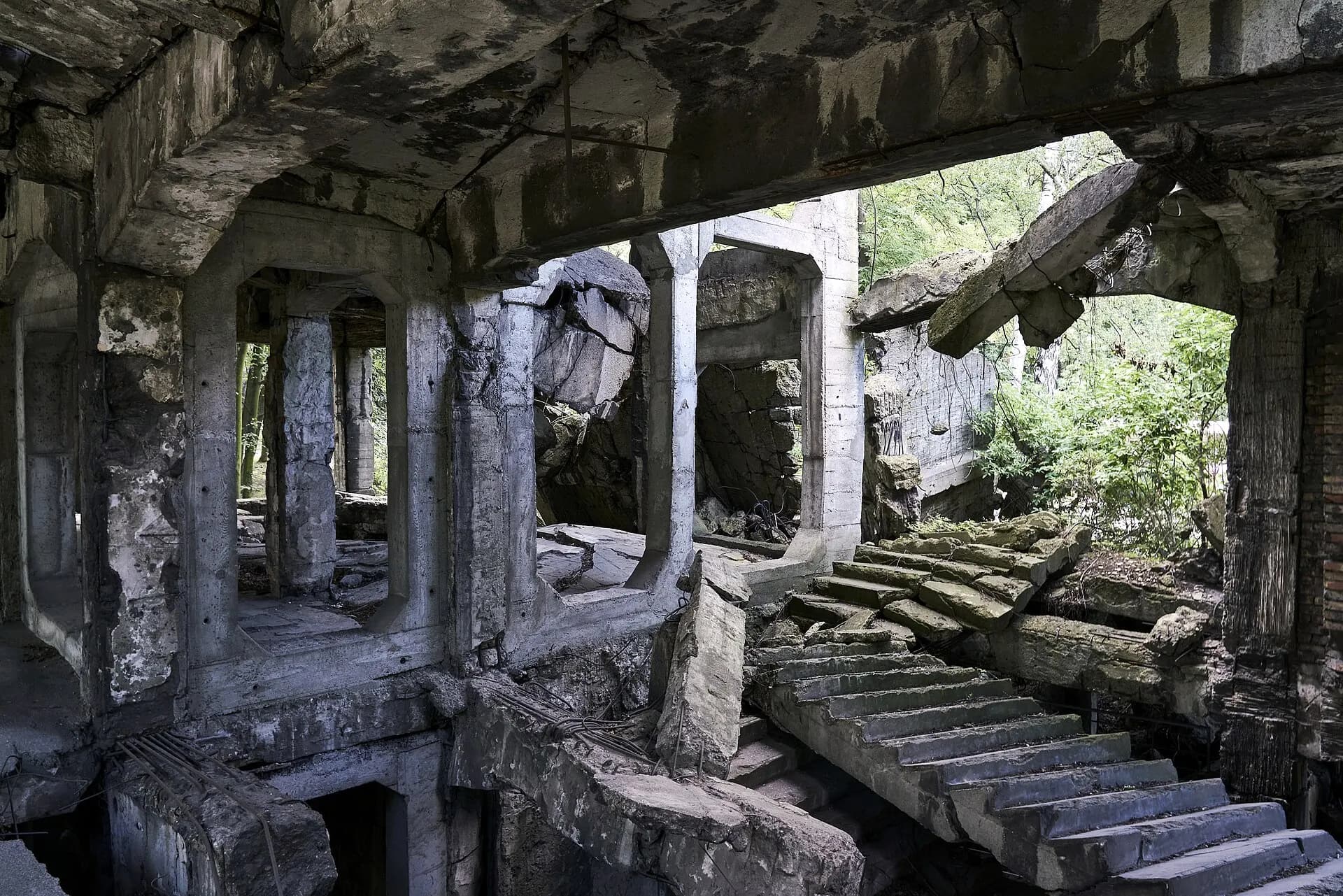 00565 Westerplatte barrakcks basement