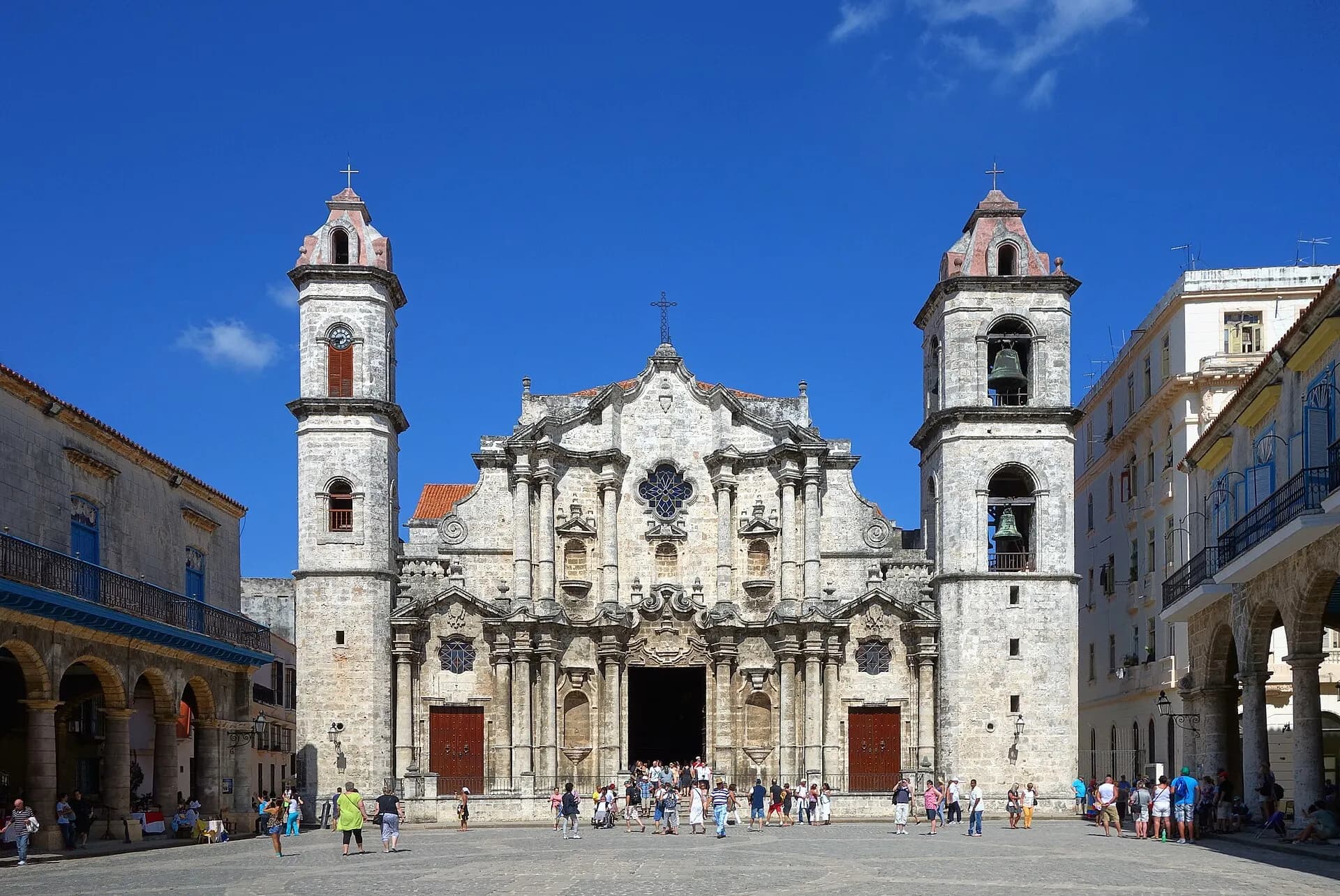 La Havane cathedrale face