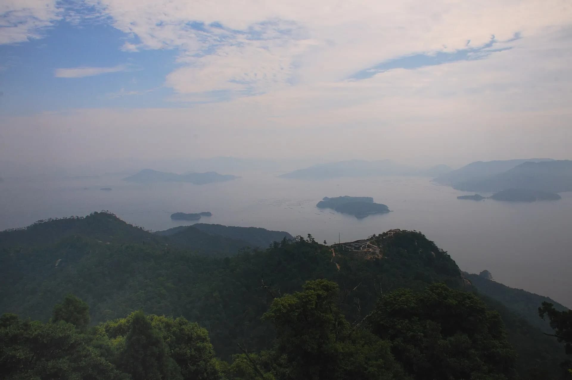 MY - View from Mount Misen on Miyajima, Japan, 2015