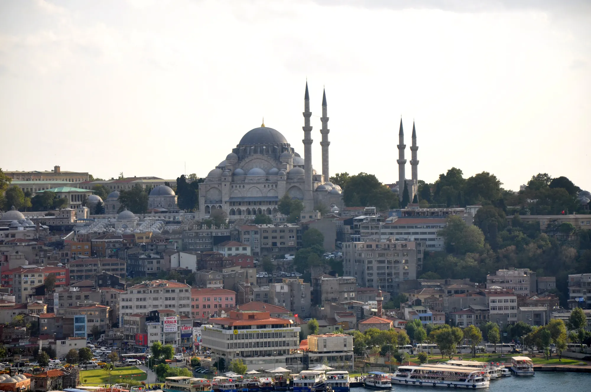 View of Süleymaniye Mosque from The Galata Tower (8394977709)
