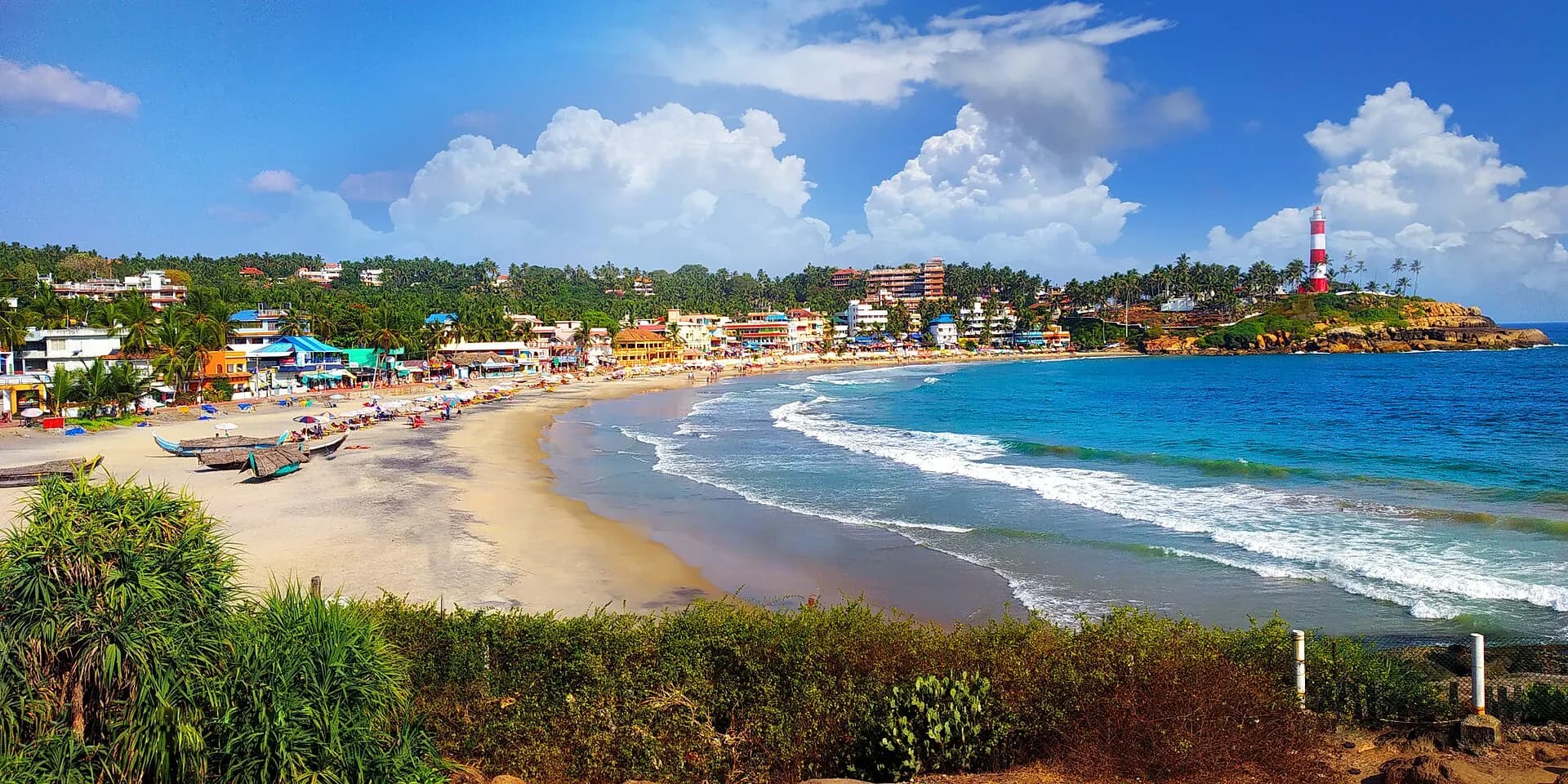 Kovalam beach trivandrum kerala