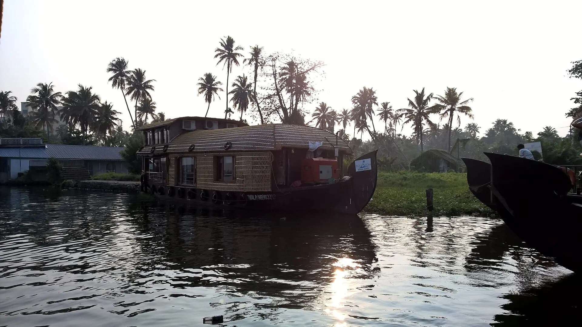 Sunset at Alleppey backwaters.3