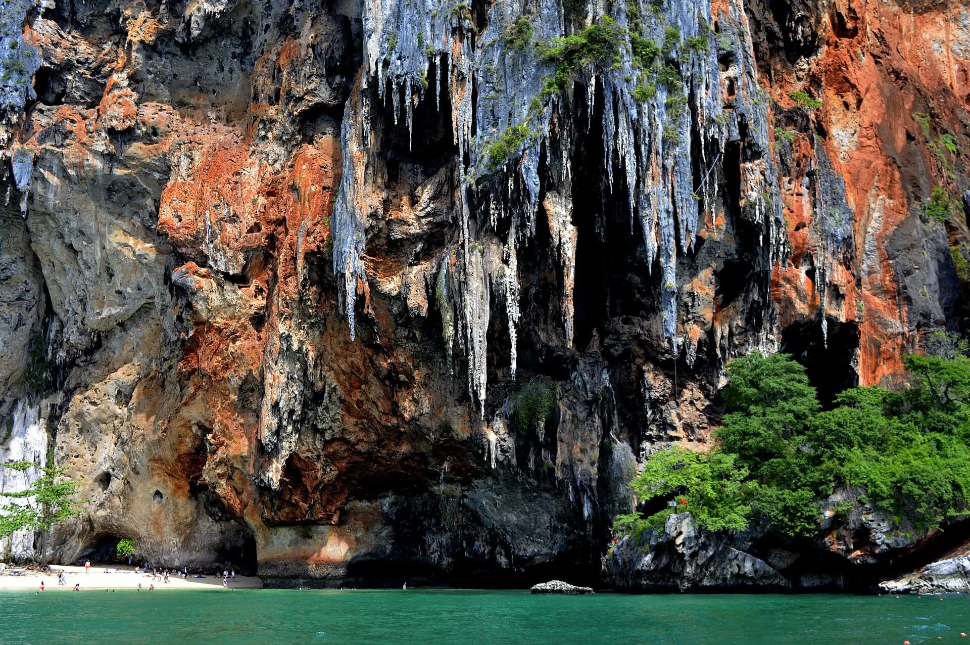 Railay Beach Limestone Cliffs