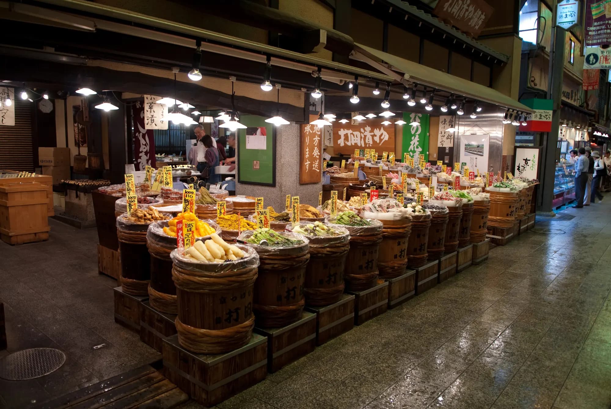 Tsukemono shop by collinox in Nishiki Ichiba, Kyoto