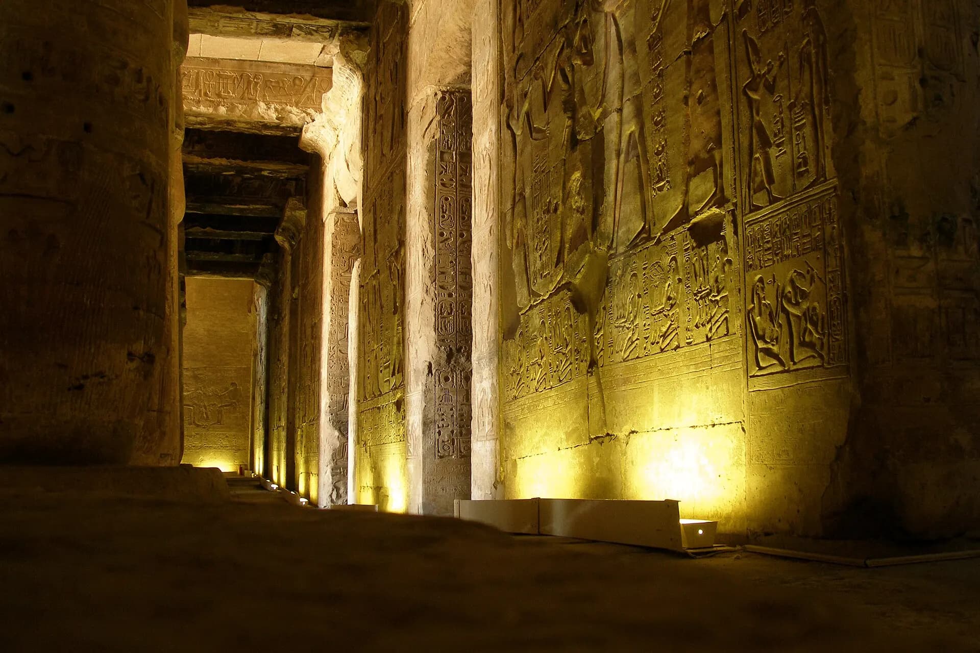 Temple of Seti I, Interior, Abydos, Egypt