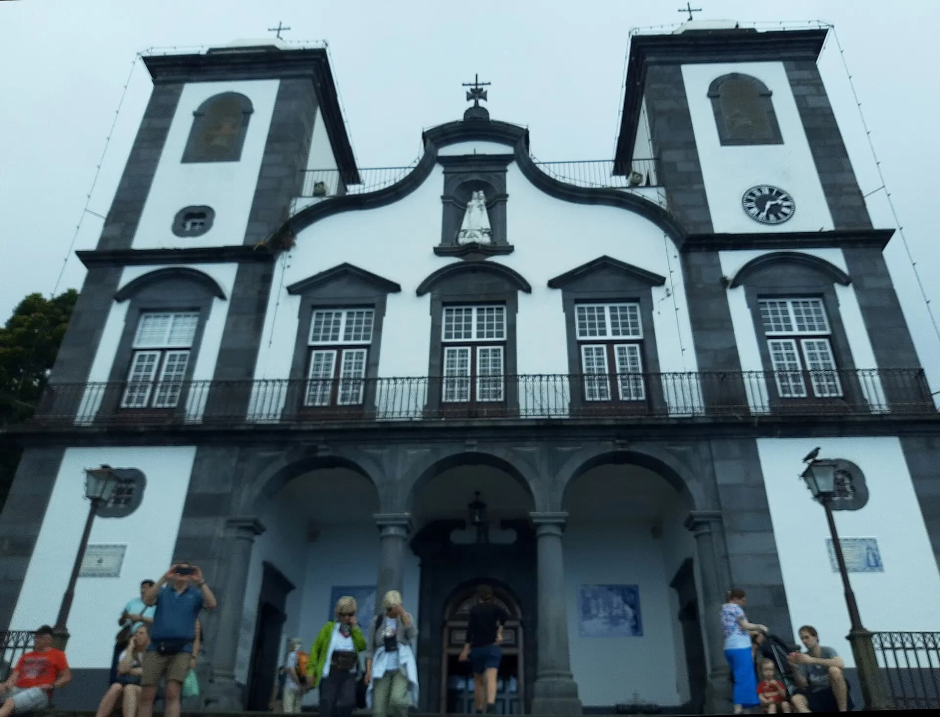 Monte, Madeira, Igreja de Nossa Senhora do Monte facade