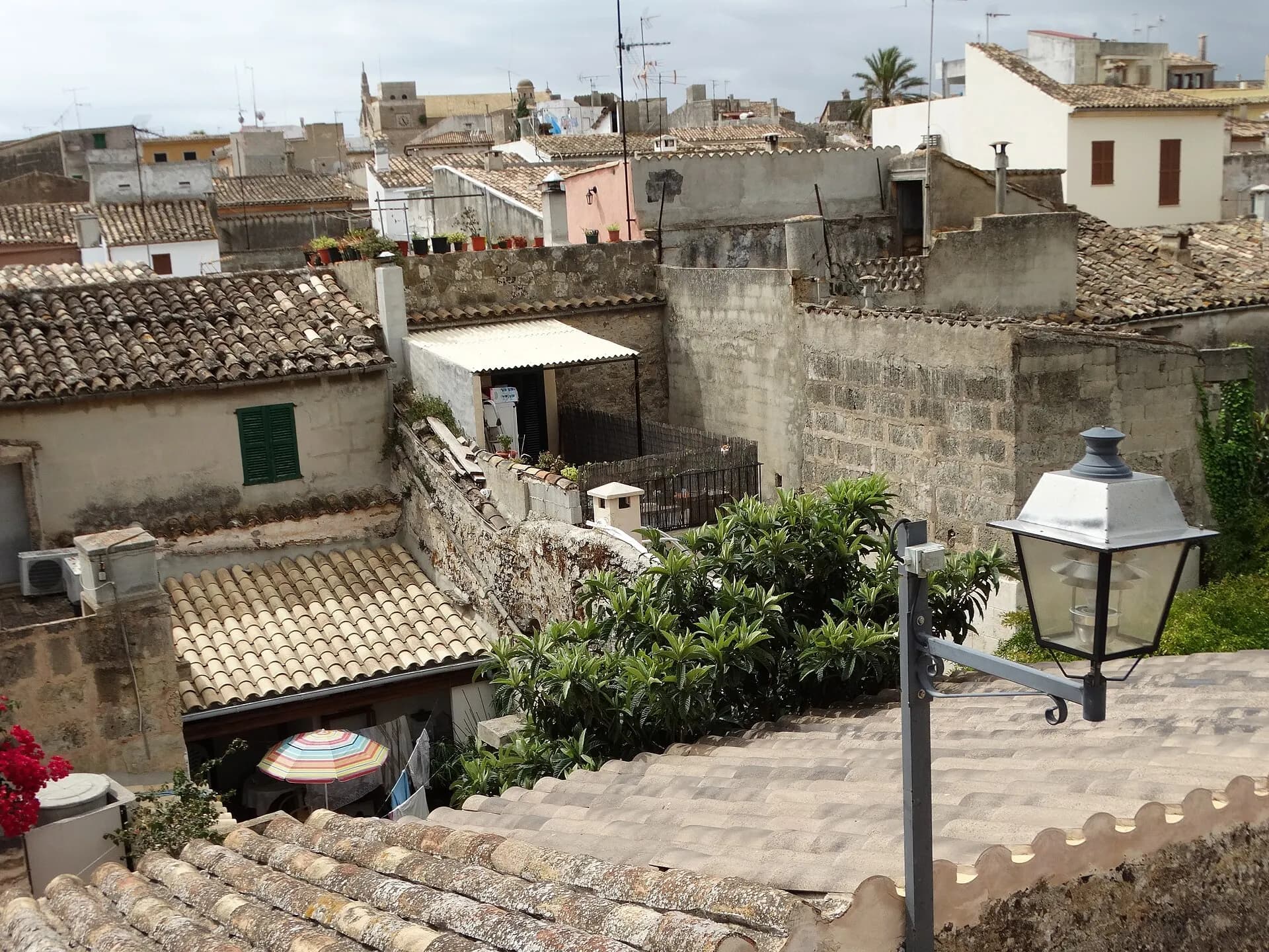 View over Old Town from City Walls - Alcudia - Mallorca - Spain (14533948805)
