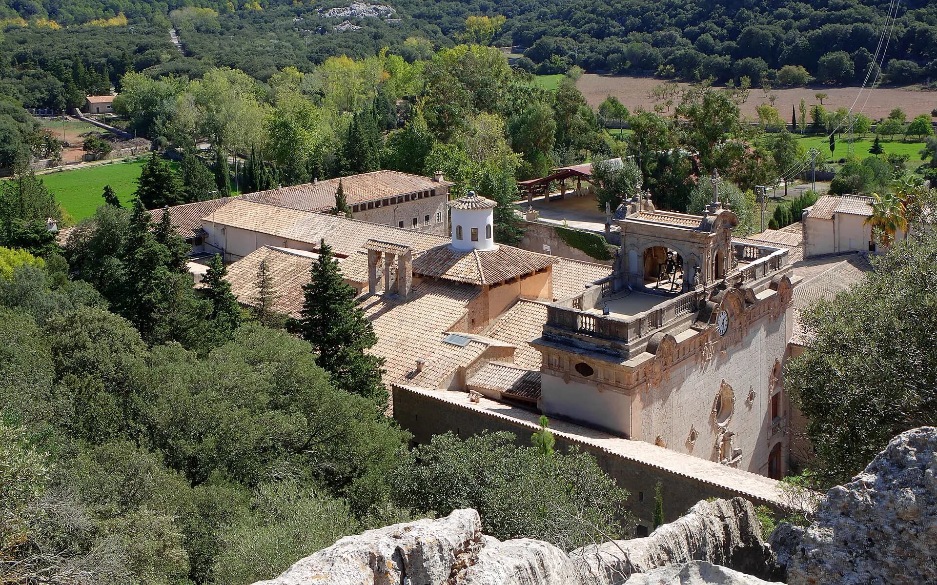 Santuari de Lluc - View from Monte del Rosario