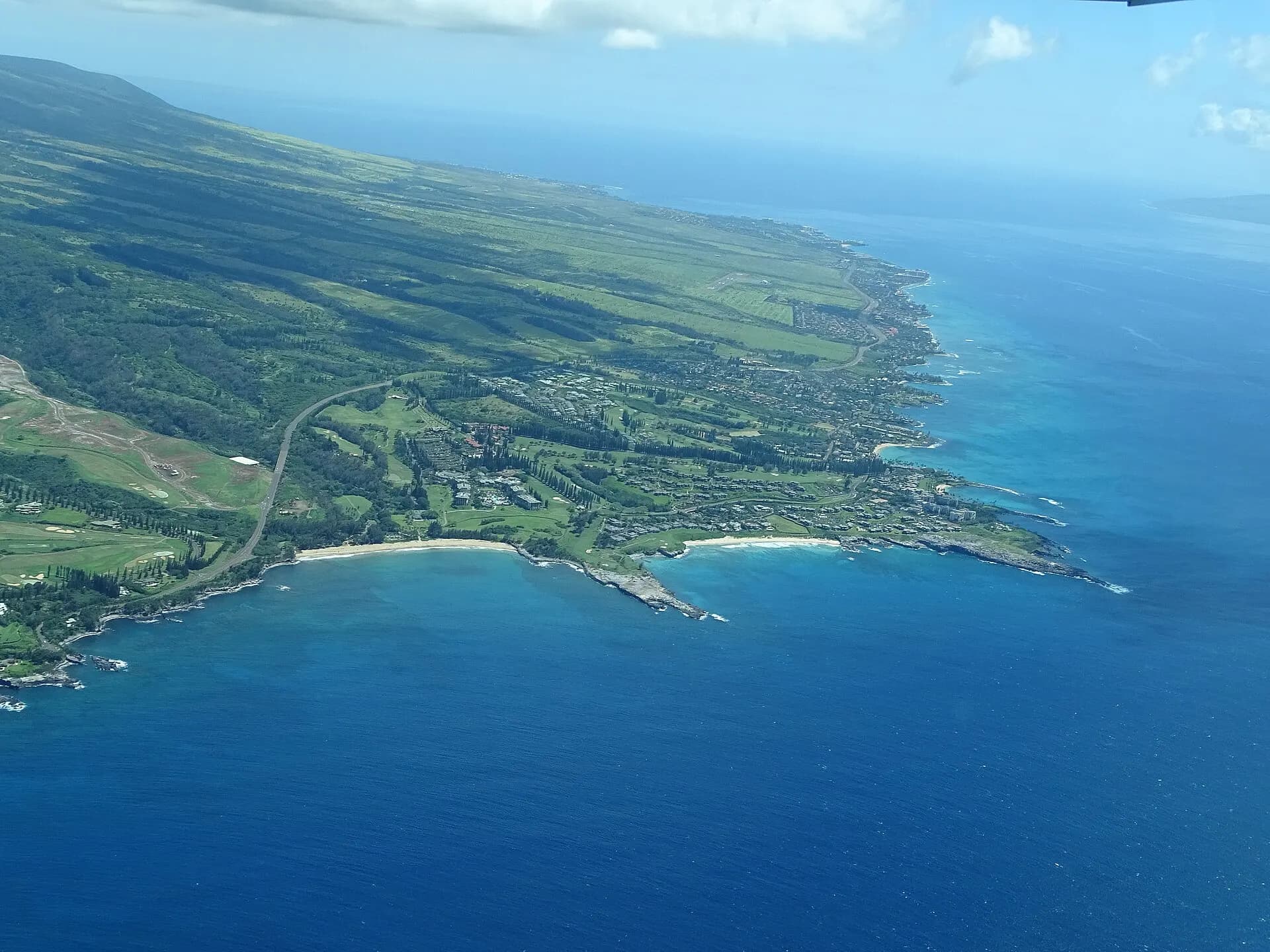 Oneloa Bay Maui, near Kapalua James Brennan Molokai Hawaii - panoramio