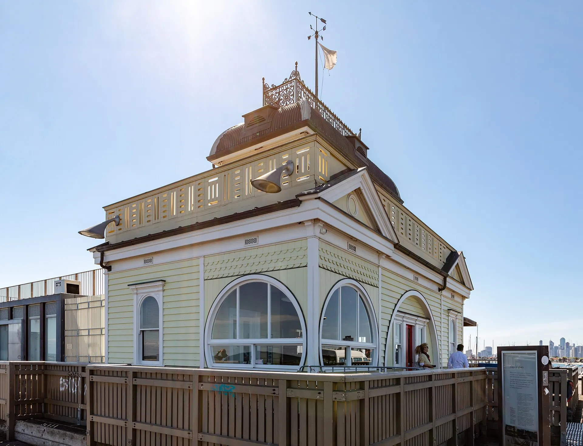 Melbourne (AU), St Kilda Pier, Pavilion -- 2019 -- 1594