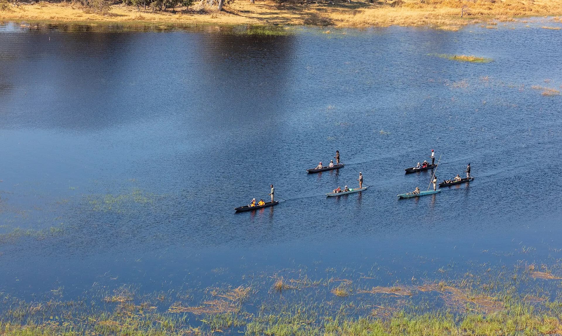 Vista aérea del delta del Okavango, Botsuana, 2018-08-01, DD 42