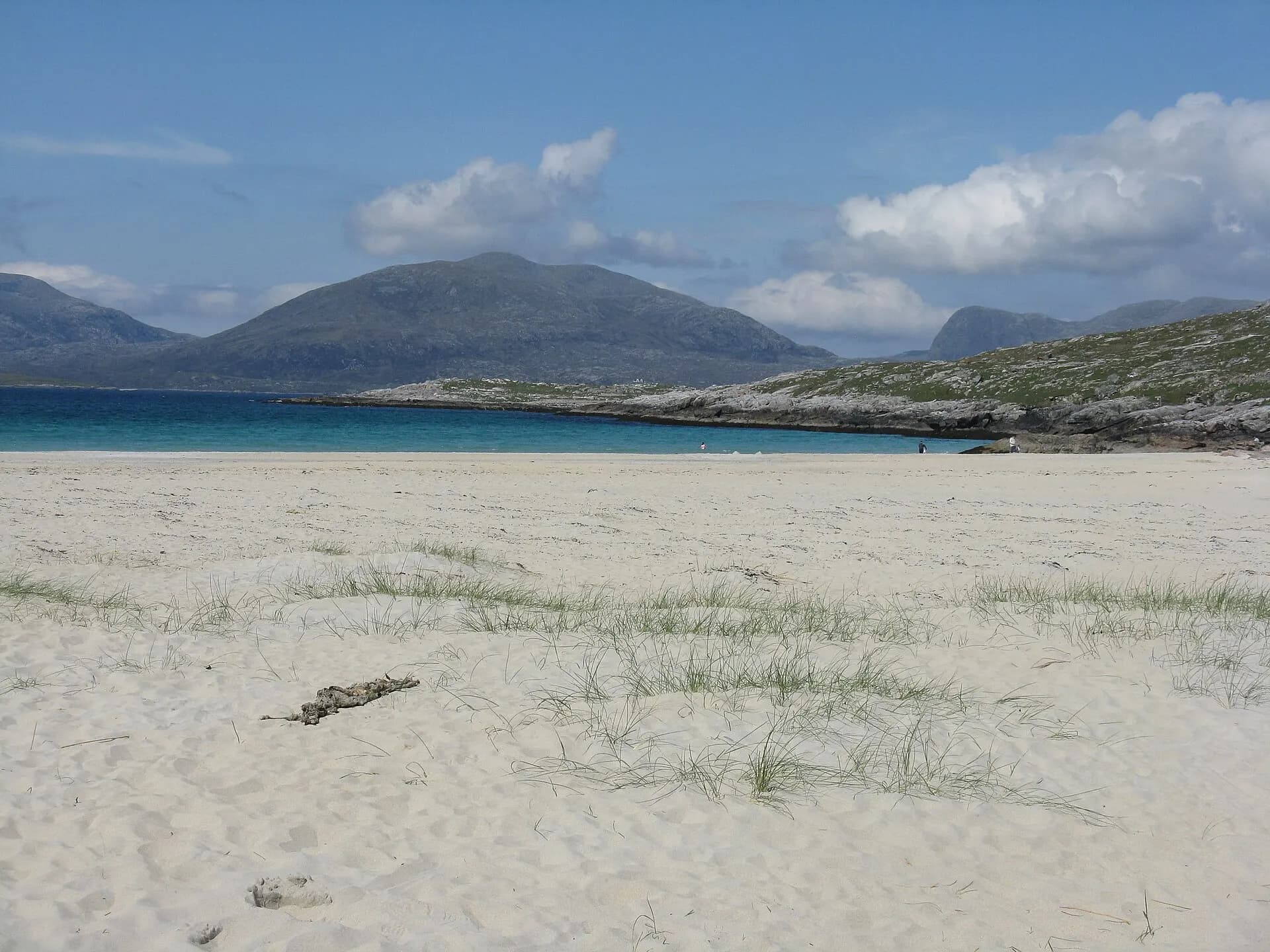 North Harris hills from Luskentyre - geograph.org.uk - 5117805
