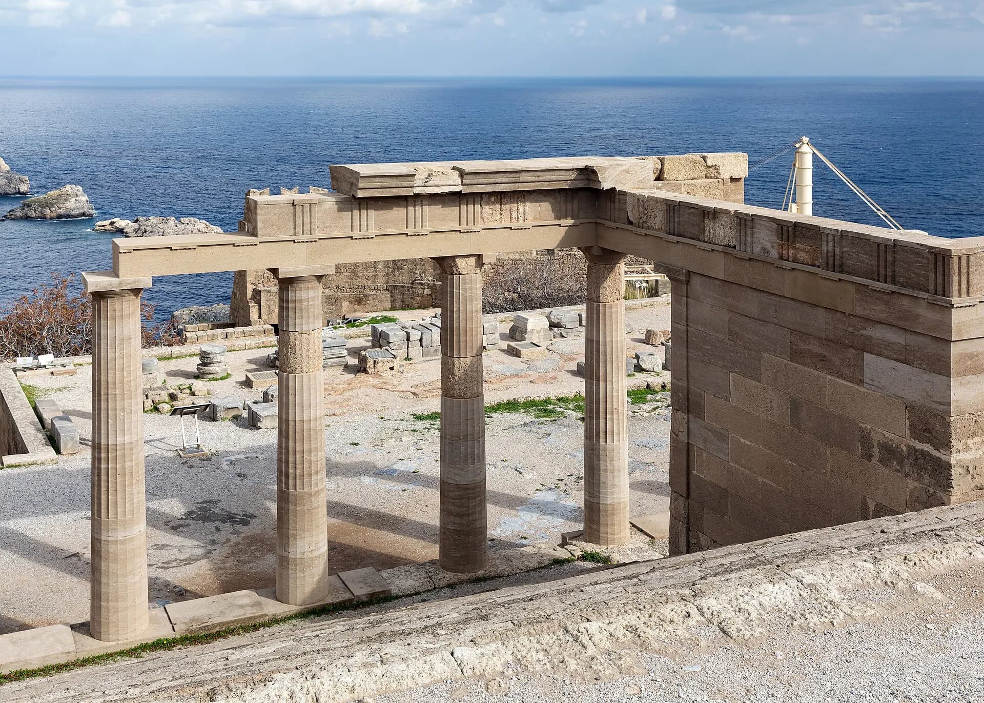 Lindos Acropolis Ακρόπολη της Λίνδου Rhodes Ρόδος 2019-11-24 24