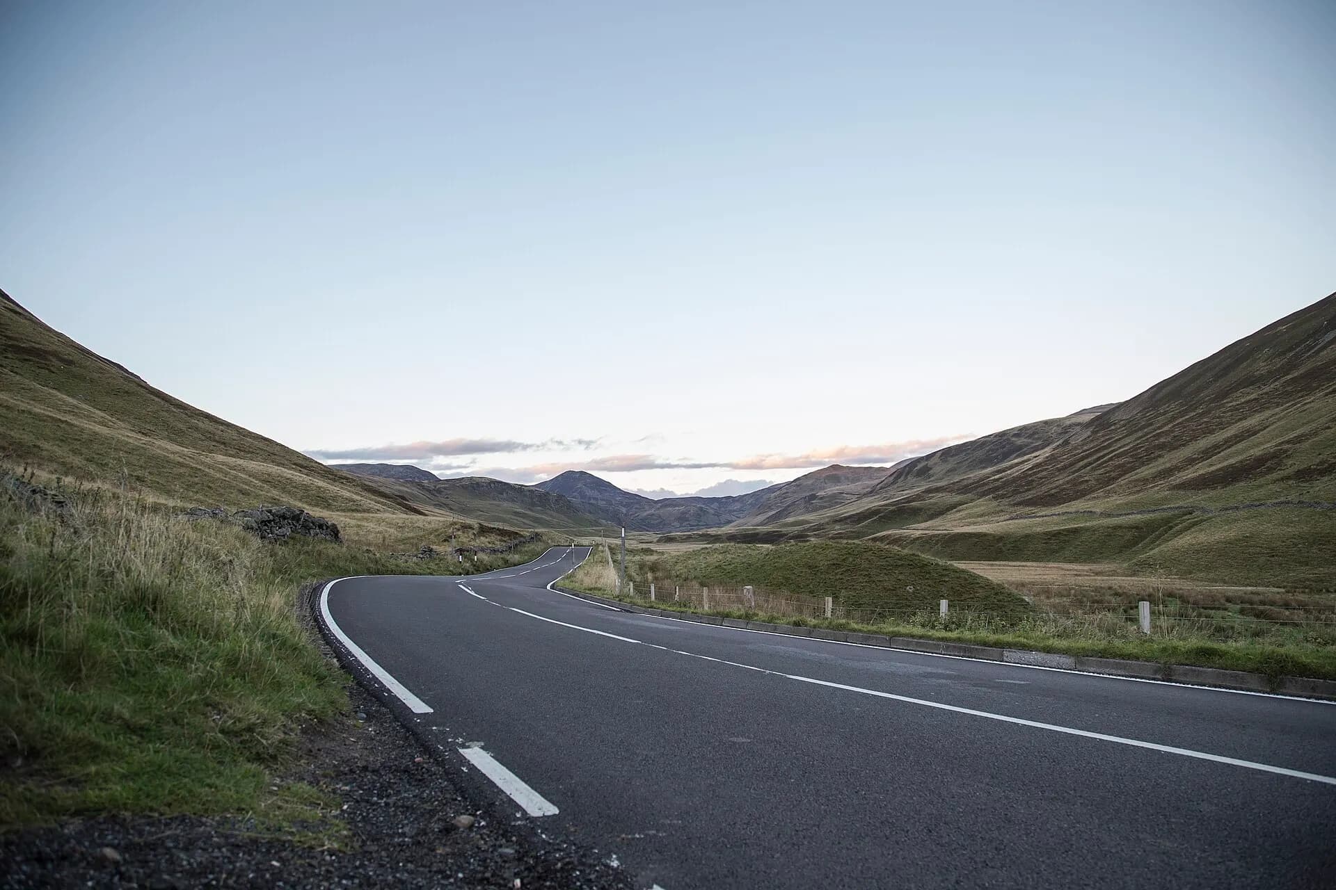 Cairngorms National Park road (Unsplash)