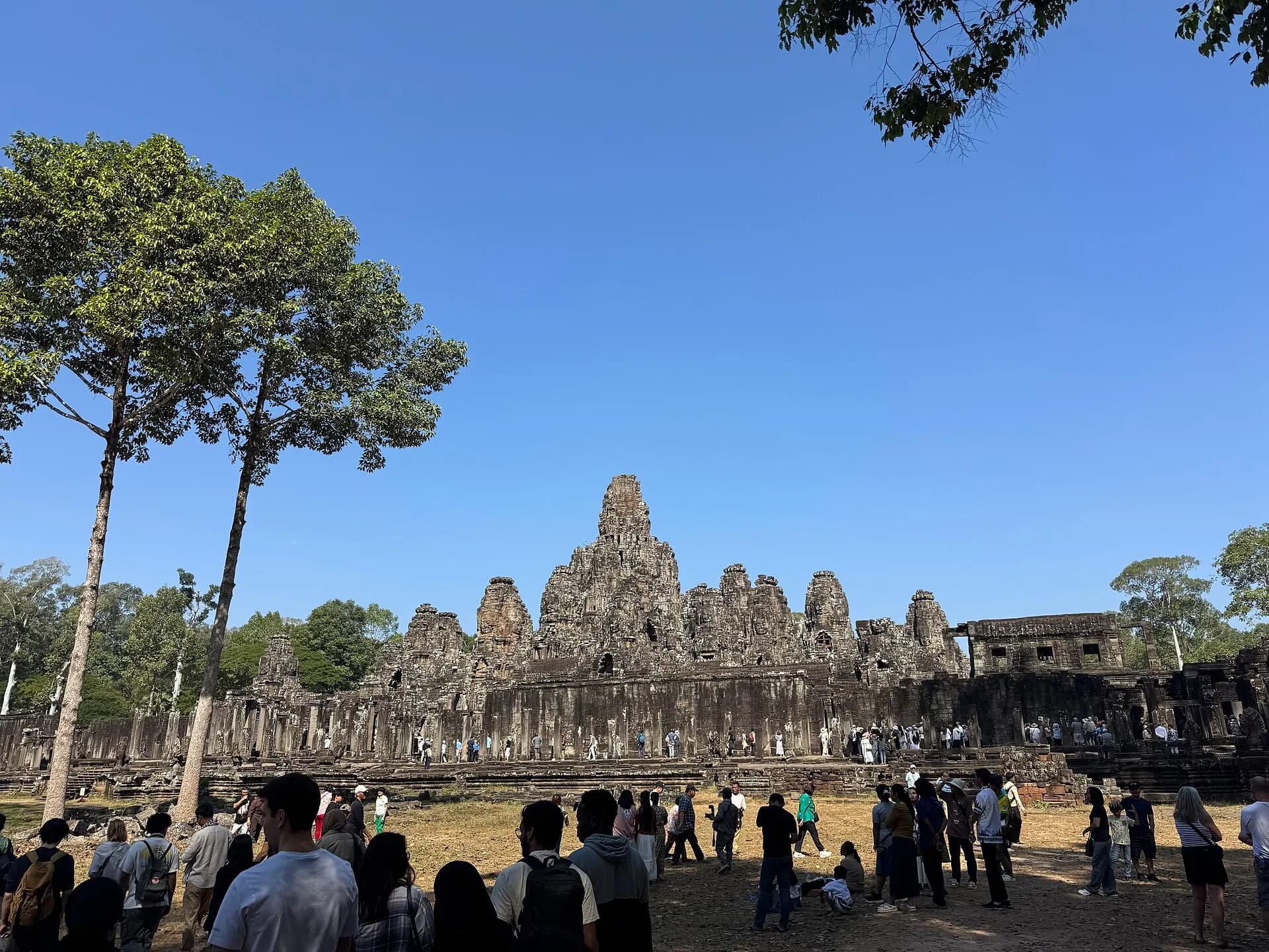 Bayon Temple Exterior View