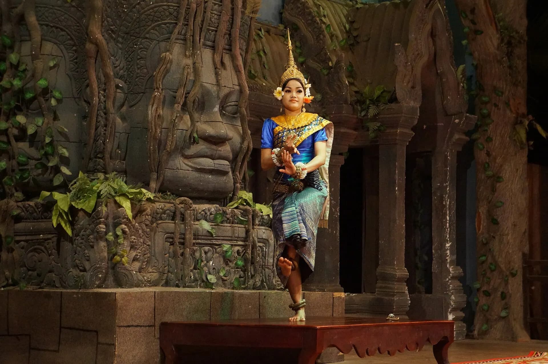 Siem Reap .- Danse Khmer (Cambodge)