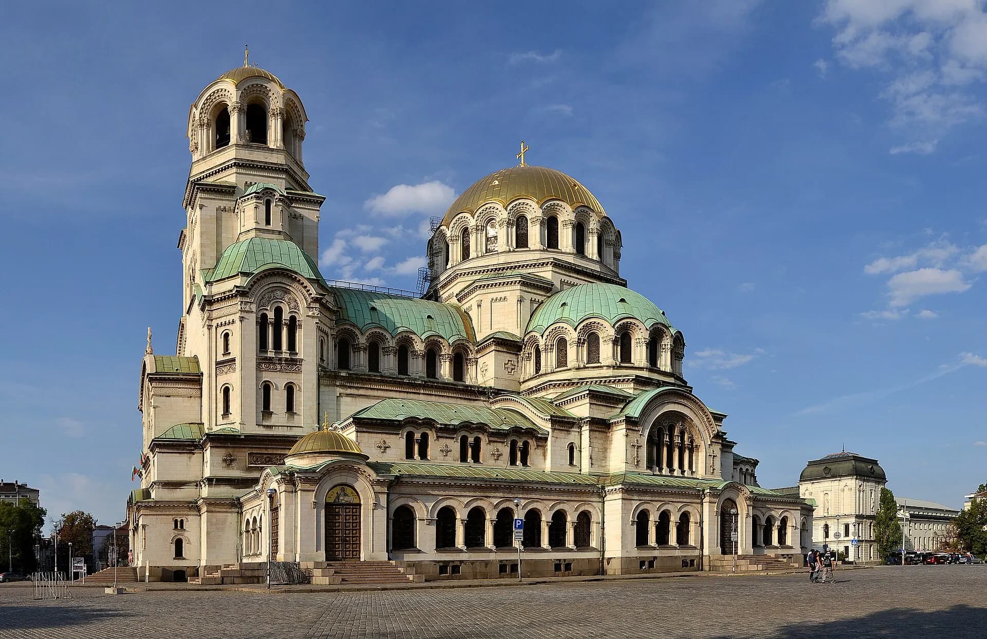 Alexander Nevsky Cathedral, Sofia (by Pudelek)