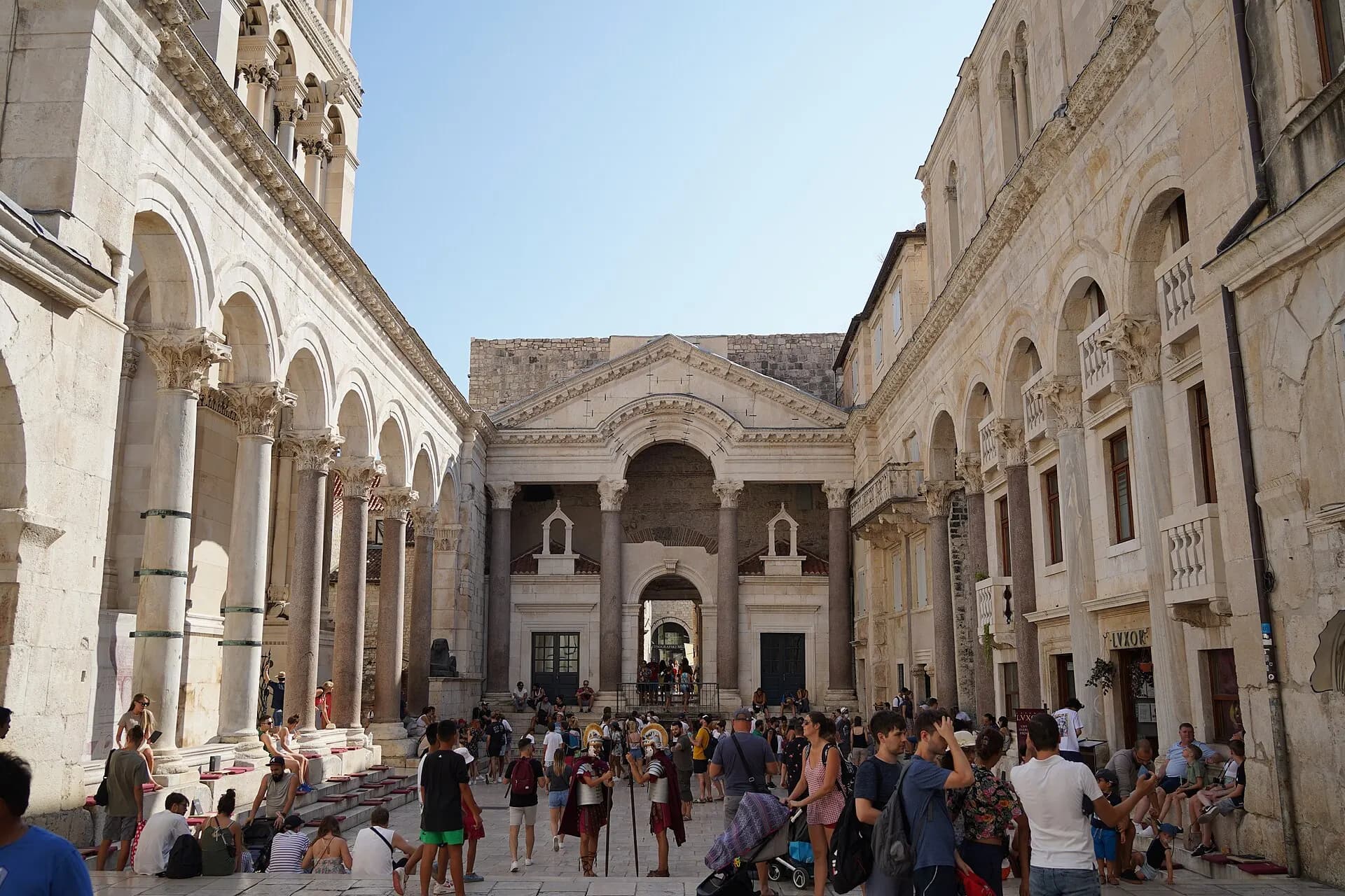 Peristyle of Diocletian's Palace - Split - 51388319116