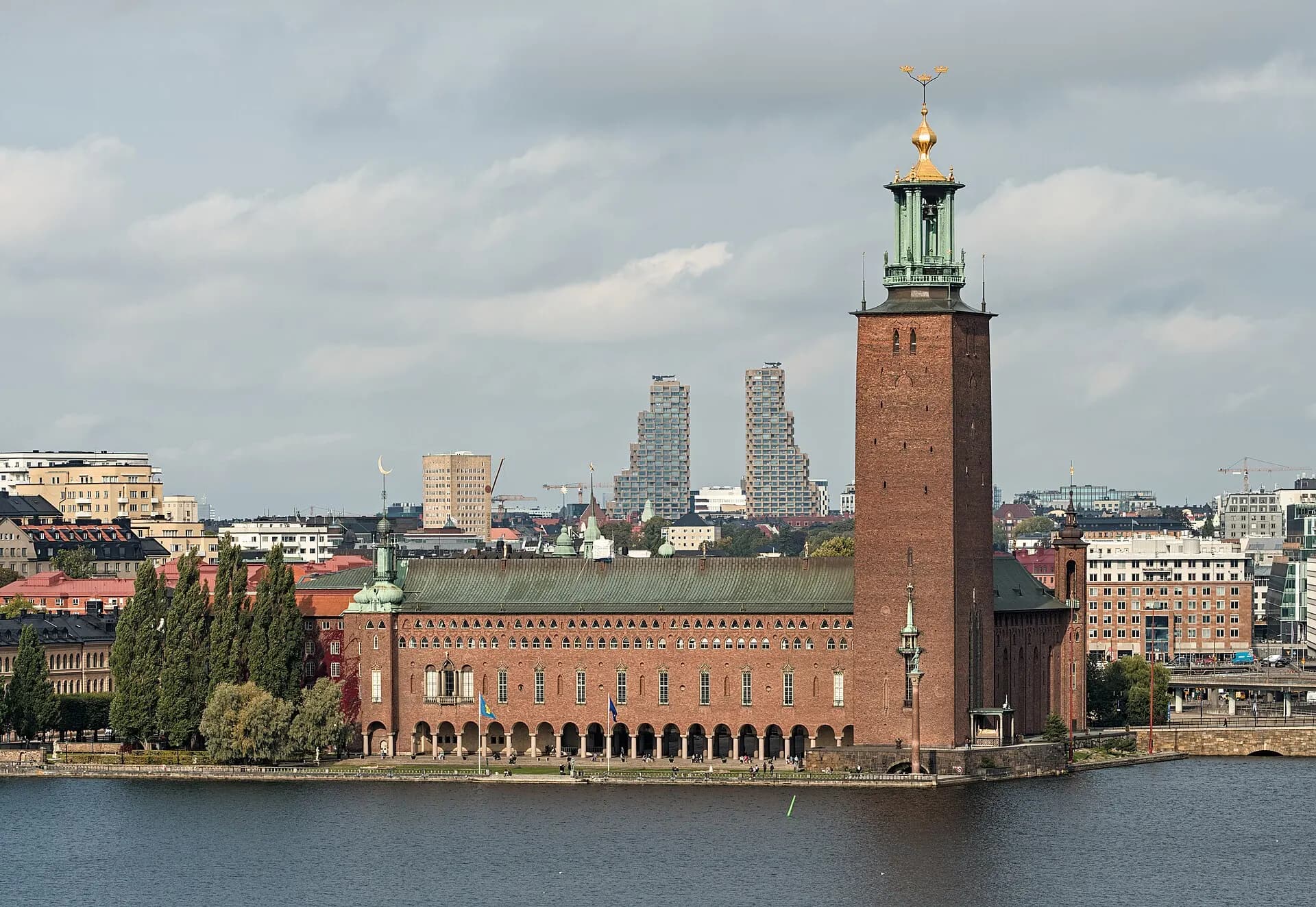 Stockholm City Hall and Norra Tornen