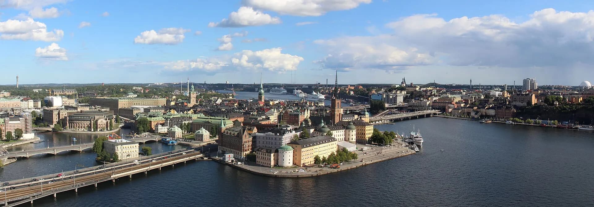Stockhom Gamla Stan Panorama
