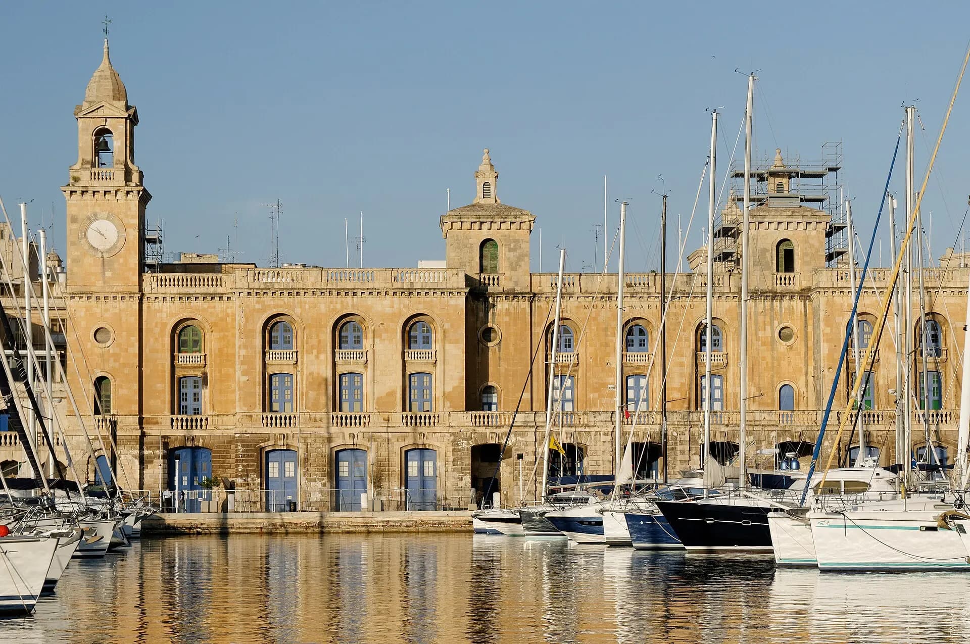 Malta Maritime Museum from Senglea
