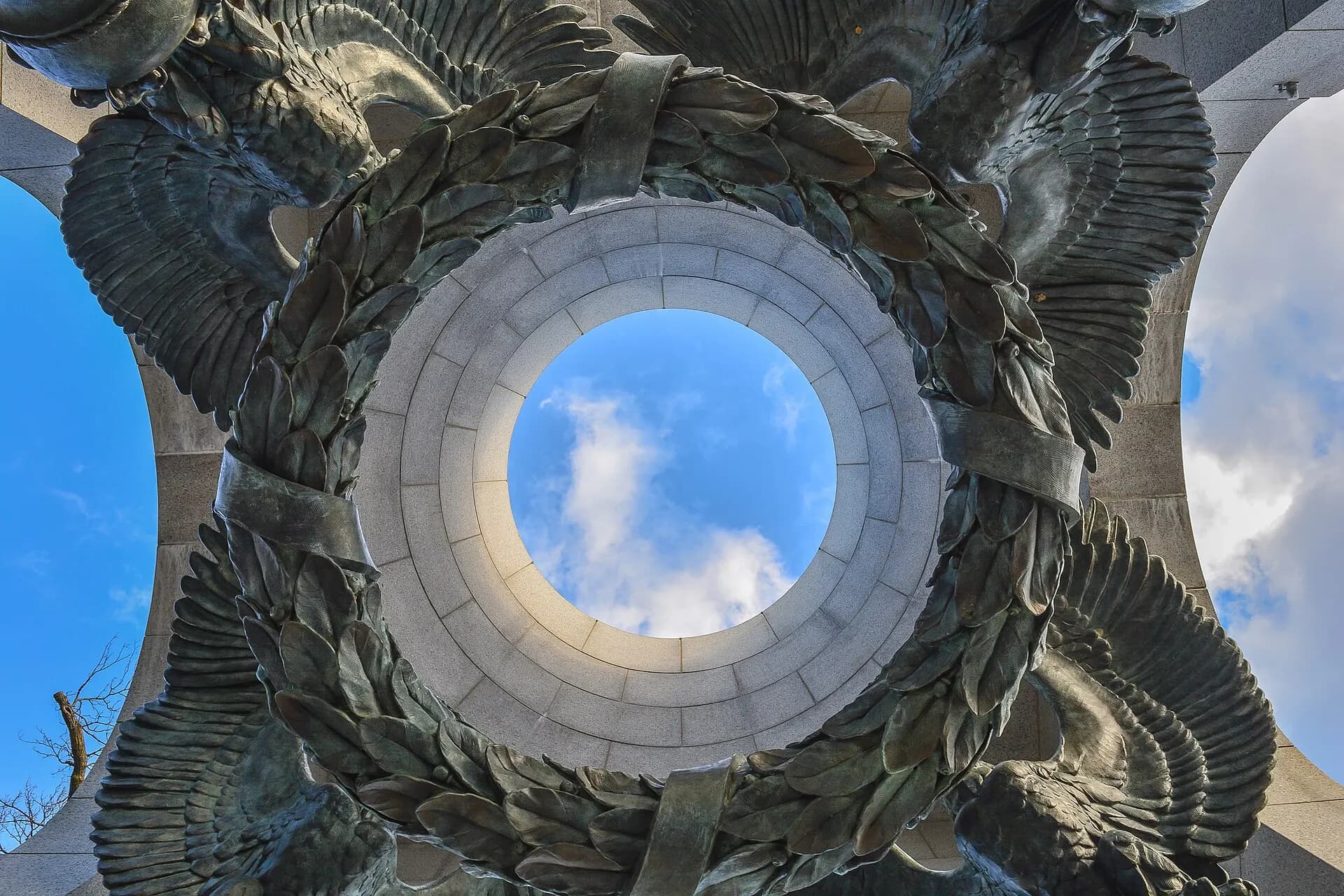 Atlantic pavilion of the World War II Memorial