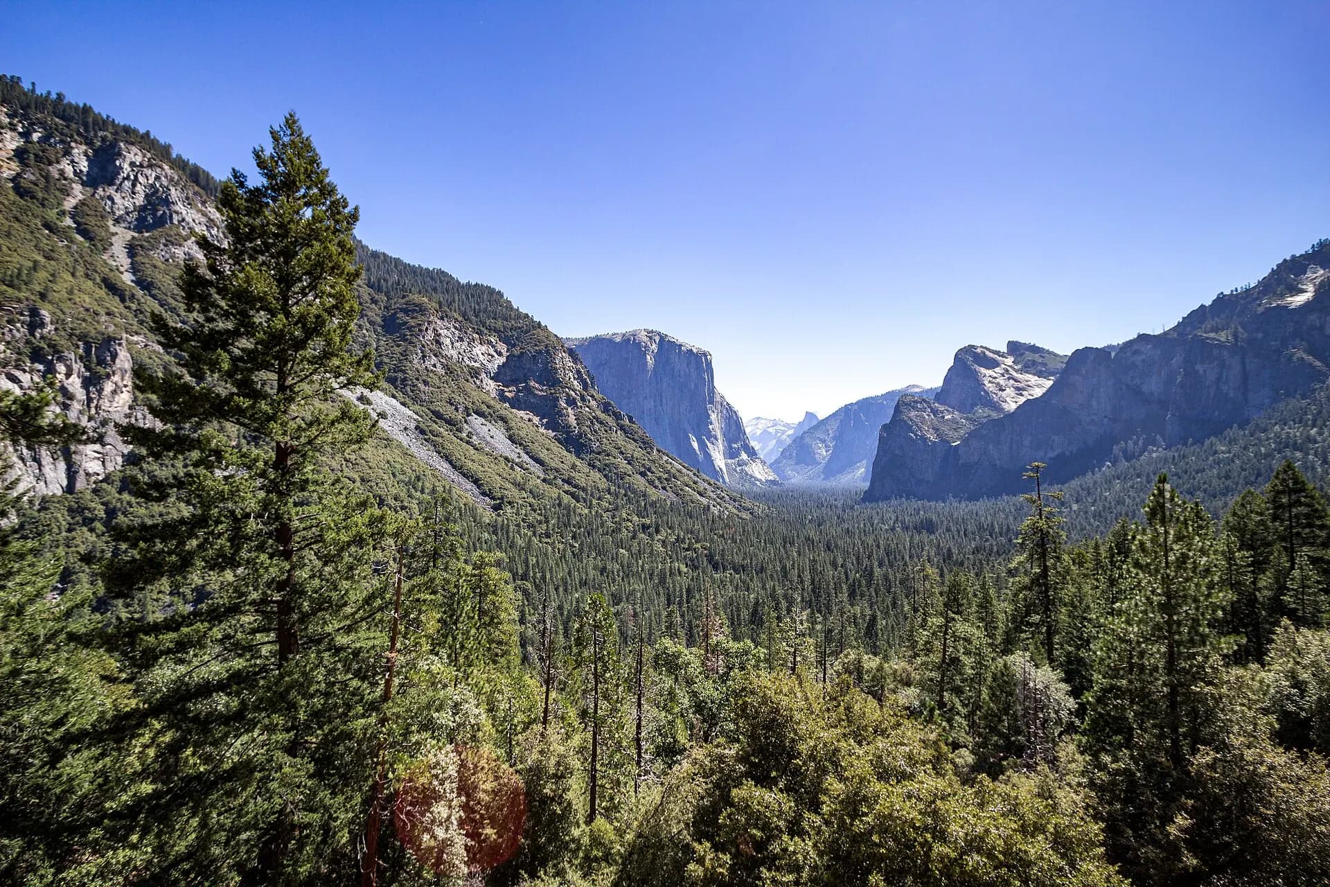 Yosemite National Park (California, USA), Yosemite Valley (Yosemite Tunnel) -- 2012 -- 4628