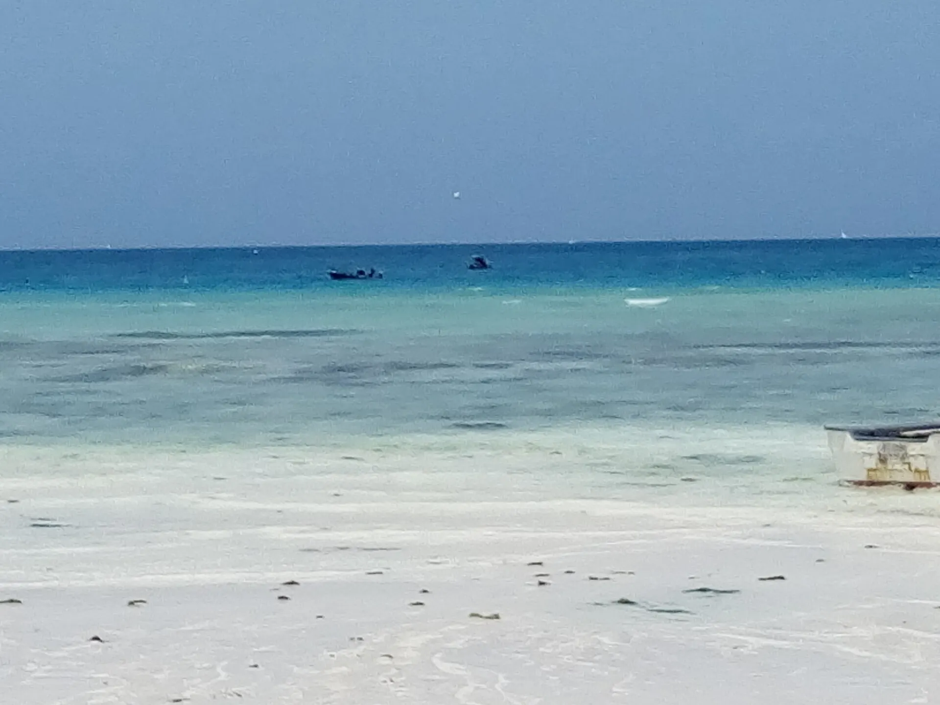 White sandy beach at Nungwi, Zanzibar